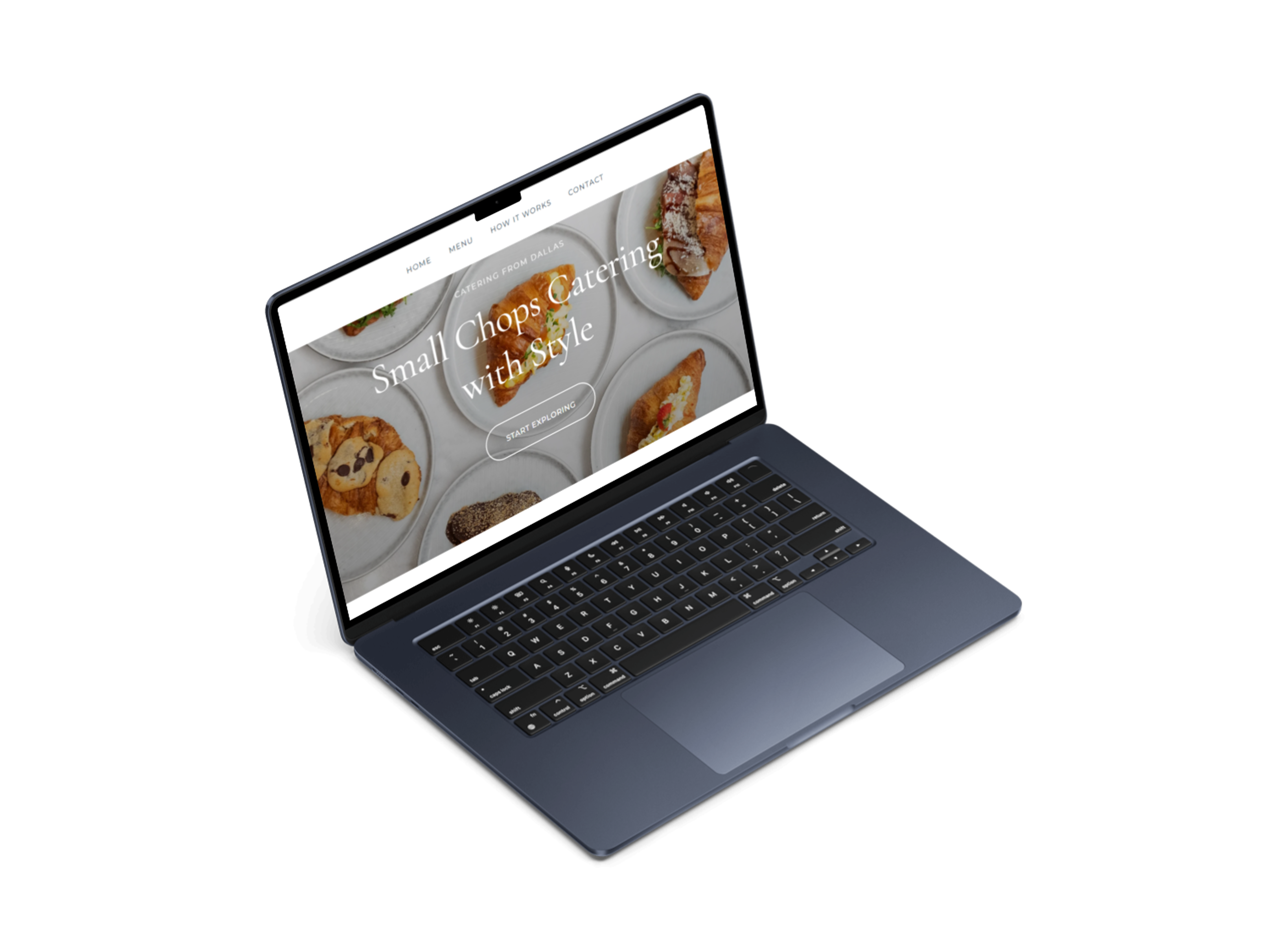 Texas Small Chops catering website - Nigerian finger food e-commerce site with WhatsApp ordering